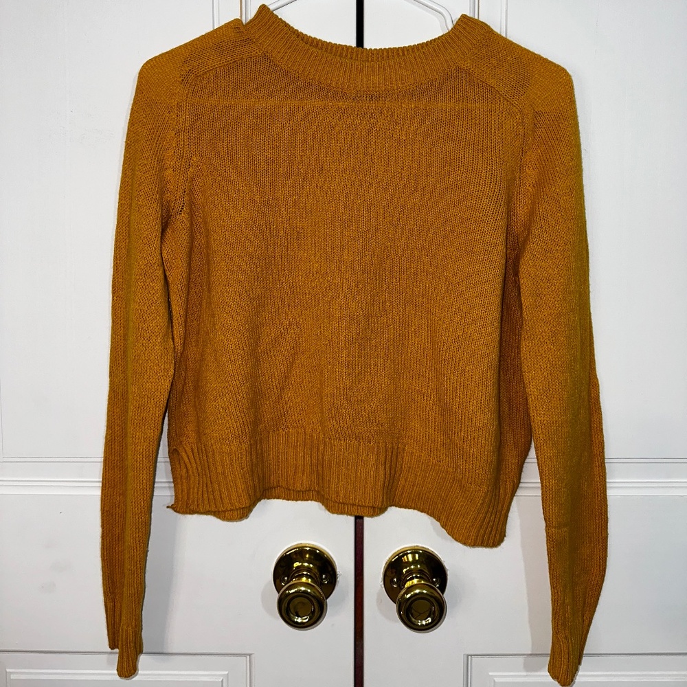 Mustard Yellow Sweater Size Small